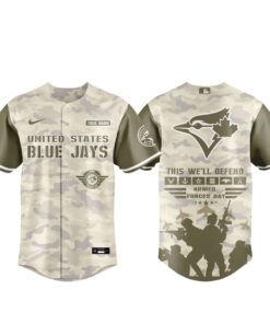 Toronto Blue Jays Armed Forces Day Appreciation Night 2026 Baseball Jersey