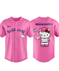 Toronto Blue Jays x Hello Kitty 2026 Pink Baseball Jersey