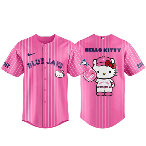 Toronto Blue Jays x Hello Kitty 2026 Pink Baseball Jersey – Curvy Glams