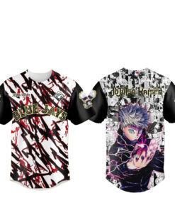 Toronto Blue Jays x Satoru Gojo Baseball Jersey