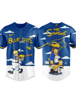Toronto Blue Jays x The Simpsons 2026 Major Gameday Baseball Jersey