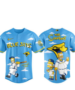 Toronto Blue Jays x The Simpsons Wonderbat 2026 Baseball Jersey