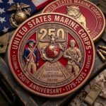 Us Marine Corps 250Th Anniversary Challenge Coin