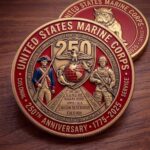 Us Marine Corps 250Th Anniversary Challenge Coin