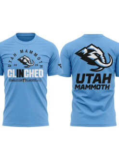 Utah Mammoth 2026 Clinched Stanley Cup Playoffs Shirt