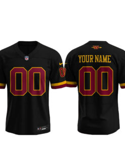 Custom Name and Number Washington Commanders Alternate Uniforms 2026 Football Jersey