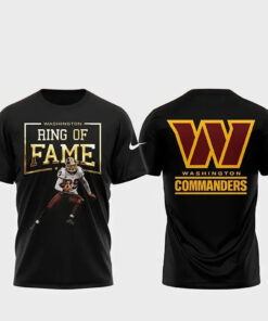 Washington Commanders Santana Moss Ring Of Fame Shirt