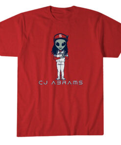 Washington Nationals CJ Abrams The Alien T-Shirt