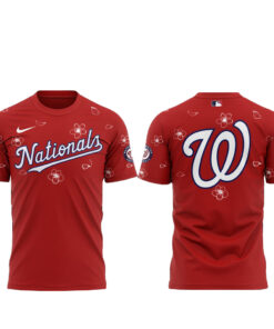 Washington Nationals x Japanese Heritage Day 2026 Sakura Blossom Shirt