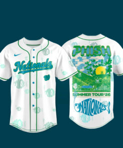 Washington Nationals x Phish Summer Tour 2026 Baseball Jersey
