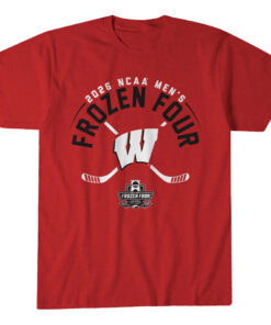 Wisconsin Men's Hockey 2026 Frozen Four T-Shirt
