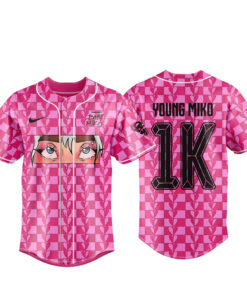 Young Miko Late Checkout Tour 2026 Baseball Jersey