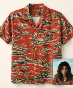 Zendaya Actress Euphoria TV Series Season 3 Vintage Hawaiian Shirt