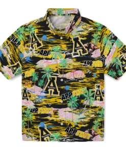 Appalachian State Mountaineers Flamingo Retreat 2026 Hawaiian Shirt