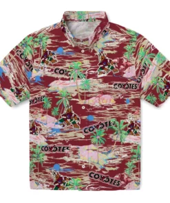 Arizona Coyotes Flamingo Retreat 2026 Hawaiian Shirt