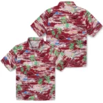 arkansas-razorbacks-hawaiian-shirt-flamingo-retreat-red-best-selling.webp