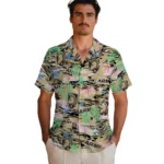 army-black-knights-hawaiian-shirt-flamingo-retreat-gold-best-selling.webp