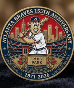 Atlanta Braves 155Th Anniversary Commemorative Coin 2026