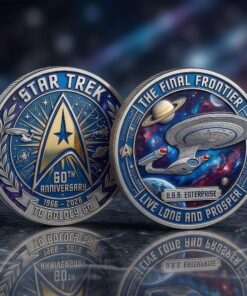 Star Trek Boldly Go 60Th Anniversary Commemorative Coin 2026