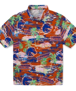 Boise State Broncos Flamingo Retreat 2026 Hawaiian Shirt