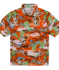 Bowling Green Falcons Flamingo Retreat 2026 Hawaiian Shirt