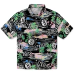 brooklyn-nets-hawaiian-shirt-flamingo-retreat-black-best-selling.webp