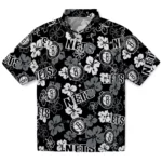 Brooklyn Nets Hibiscus Bloom Hawaiian Shirt
