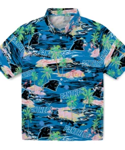 Carolina Panthers Flamingo Retreat 2026 Hawaiian Shirt
