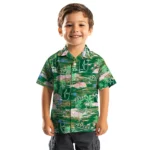 charlotte-49ers-hawaiian-shirt-flamingo-retreat-green-best-selling.webp