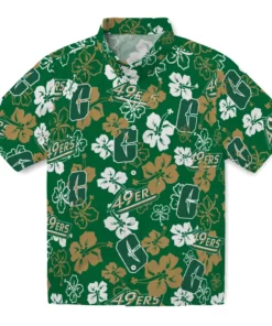 Charlotte 49ers Hibiscus Bloom Hawaiian Shirt