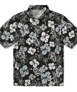 Chicago White Sox Hibiscus Bloom Hawaiian Shirt