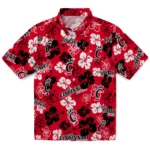 Cincinnati Bearcats Hibiscus Bloom Hawaiian Shirt