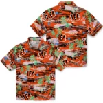 cincinnati-bengals-hawaiian-shirt-flamingo-retreat-orange-best-selling.webp