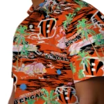 cincinnati-bengals-hawaiian-shirt-flamingo-retreat-orange-best-selling.webp