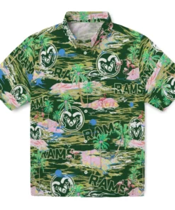 Colorado State Rams Flamingo Retreat 2026 Hawaiian Shirt