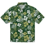 Colorado State Rams Hibiscus Bloom Hawaiian Shirt