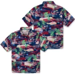 columbus-blue-jackets-hawaiian-shirt-flamingo-retreat-navy-blue-best-selling.webp