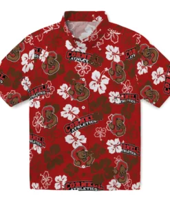 Cornell Big Hibiscus Bloom Hawaiian Shirt
