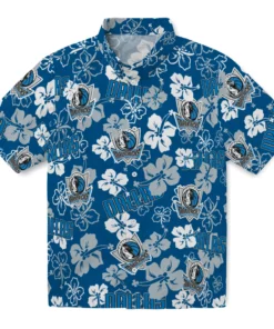 Dallas Mavericks Hibiscus Bloom Hawaiian Shirt