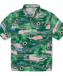 Dallas Stars Flamingo Retreat 2026 Hawaiian Shirt