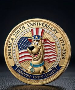 Scooby Doo America 250Th Anniversary Commemorative Coin
