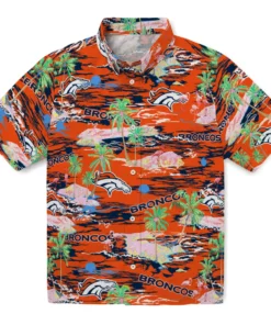 Denver Broncos Flamingo Retreat 2026 Hawaiian Shirt