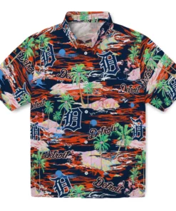 Detroit Tigers Flamingo Retreat 2026 Hawaiian Shirt