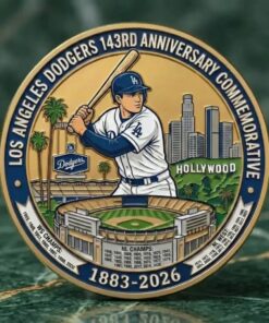 Los Angeles Dodgers 143Rd Anniversary Commemorative Coin 2026