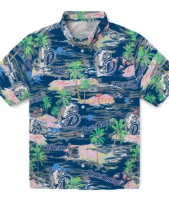 Drake Bulldogs Flamingo Retreat 2026 Hawaiian Shirt