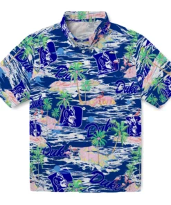 Duke Devils Flamingo Retreat 2026 Hawaiian Shirt