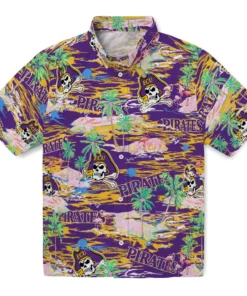 East Carolina Pirates Flamingo Retreat 2026 Hawaiian Shirt