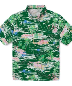 Eastern Michigan Eagles Flamingo Retreat 2026 Hawaiian Shirt