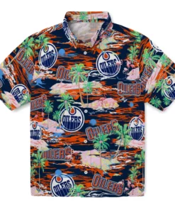 Edmonton Oilers Flamingo Retreat 2026 Hawaiian Shirt