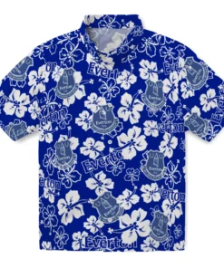 Everton Hibiscus Bloom Hawaiian Shirt